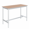 Gopak Enviro Dining High Table Silver Frame - Educational Equipment Supplies
