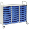 Gratnells Callero®  Plus Trolley - 24 Shallow Trays - Educational Equipment Supplies
