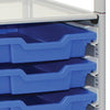 Gratnells Callero®  Plus Trolley - 4 Deep & 16 Shallow Trays - Educational Equipment Supplies