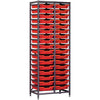 Gratnells Double Column Static Metal Store With x 34 Shallow Trays - Educational Equipment Supplies