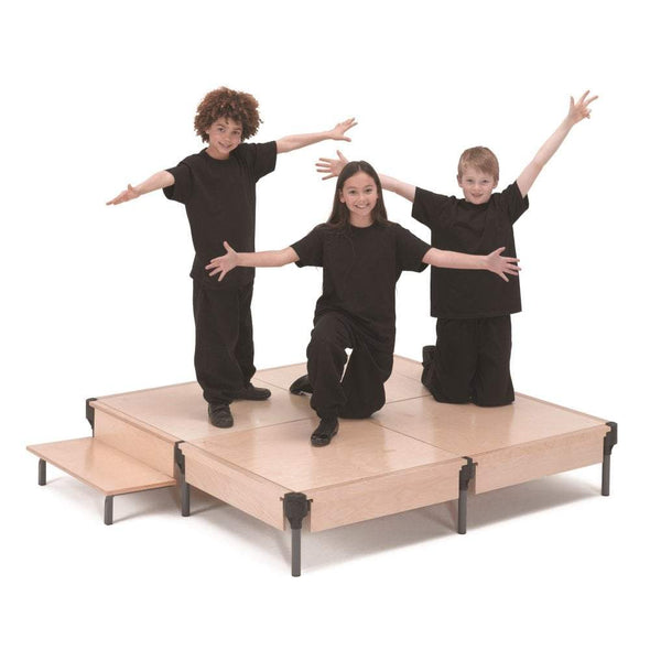 Gratnells Stage Step-Up Quad Mini Stage - Educational Equipment Supplies
