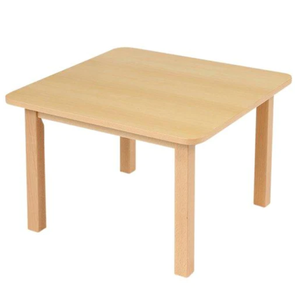 KEB Table Square Beech Top W600 x D600mm KEB Table Square Beech Top W600 x D600mm | www.ee-supplies.co.uk