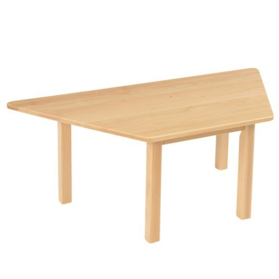 KEB Table Trapezoidal Beech Top D1000mm KEB Table Trapezoidal Beech Top D1000mm | www.ee-supplies.co.uk