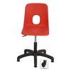 Hille Series E Swivel Gas Lift Poly Chair - Educational Equipment Supplies