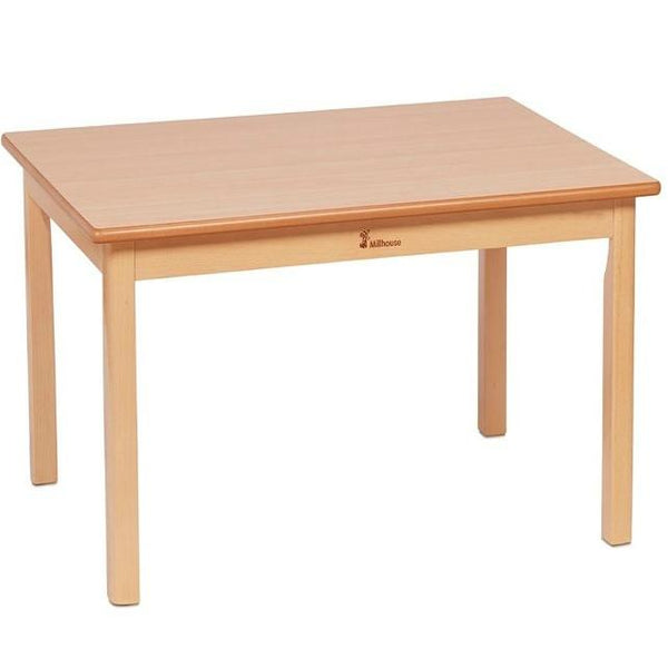 Playscapes Beech Nursery Table - Rectangular