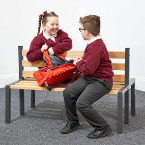 Premium Cloakroom - Double Sided Seat 1200mm - Educational Equipment Supplies