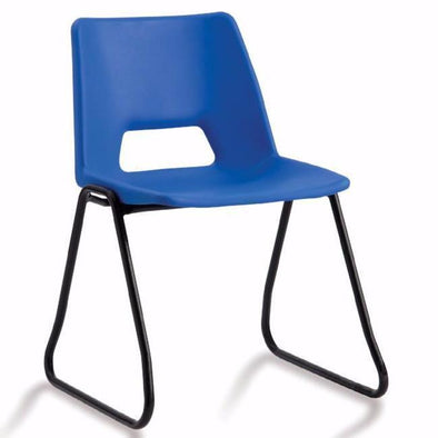 Advance Poly Skid Based Lightweight Chair - Educational Equipment Supplies