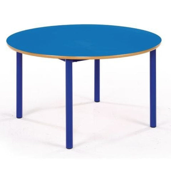 Premium Nursery Tables - Round - Matching Coloured Frames & Tops