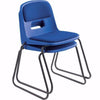Remploy Reinspire Gh20 Classroom Skid Base Poly Chair + Seat Pads - Educational Equipment Supplies