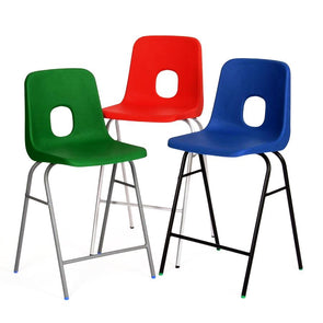Hille Series E Classic Poly Stool Chair - Educational Equipment Supplies