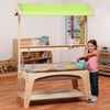 Playscapes Nursery Wooden Sand & Water Station - H59cm - Educational Equipment Supplies