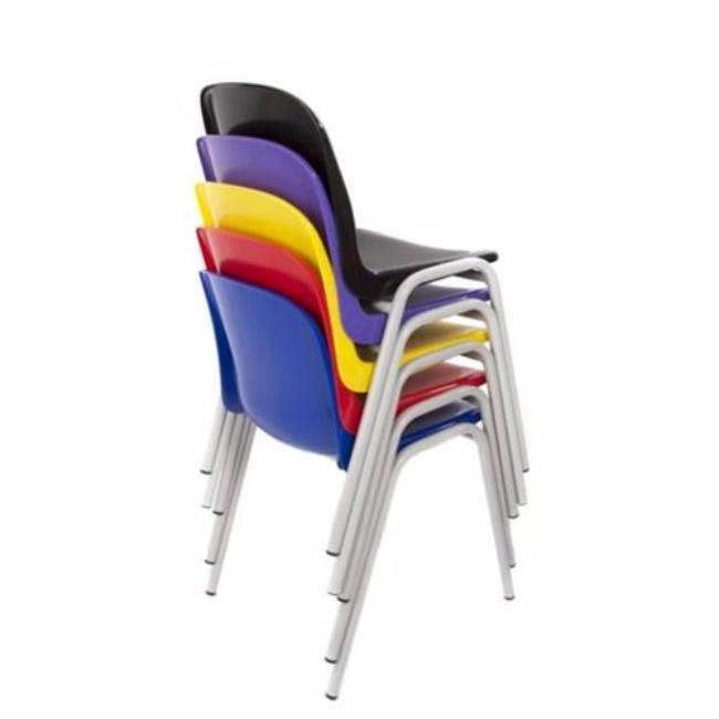Harmony Poly Classroom Stacking Chair | Educational Equipment Supplies