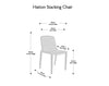 Hatton Plastic Stacking Chair - Educational Equipment Supplies