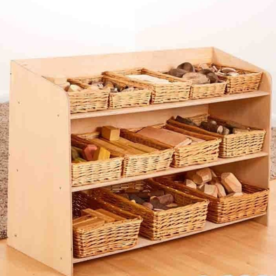 Healdswood Mini Wooden Shelf - Educational Equipment Supplies