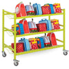 School Large Heavy Duty Lunch Box Trolley - Educational Equipment Supplies