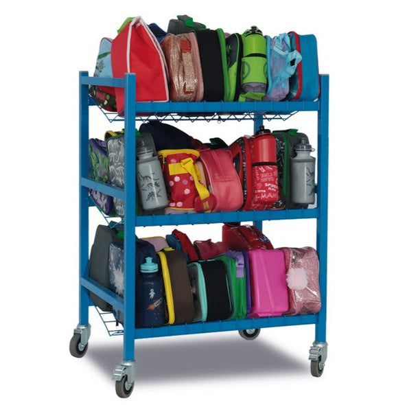 School Small Heavy Duty Lunch Box Trolley Heavy Duty Lunch Box Trolley | Lunch Box Trolleys | www.ee-supplies.co.uk