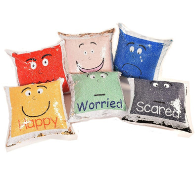 Hide And Reveal Emotions Cushions Hide And Reveal Emotions Cushions | Soft  Floor Cushions | www.ee-supplies.co.uk