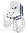 Hille Apero Poly Modern Chair - Skid Base Frame - Educational Equipment Supplies