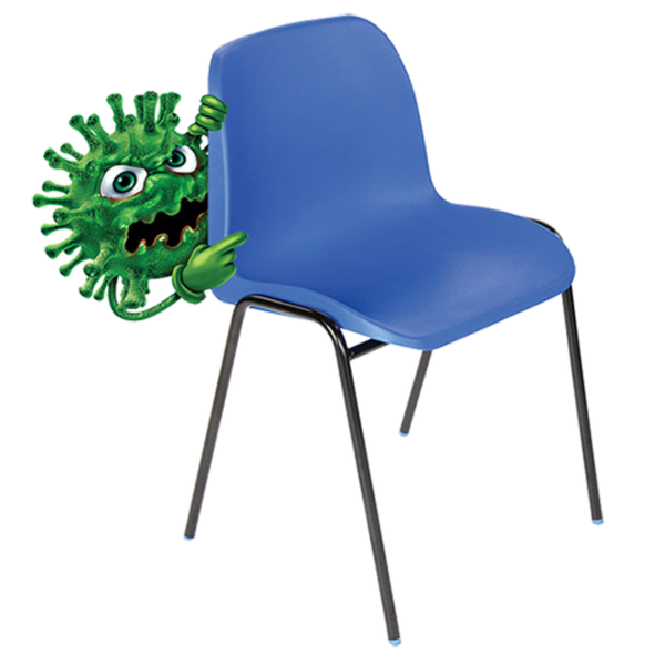 Anti-Bacterial Affinity Poly School Chair