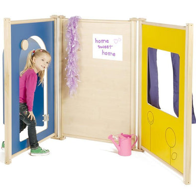 Playscapes Role Play Panel Starter Sets - Home Panel Set - Educational Equipment Supplies