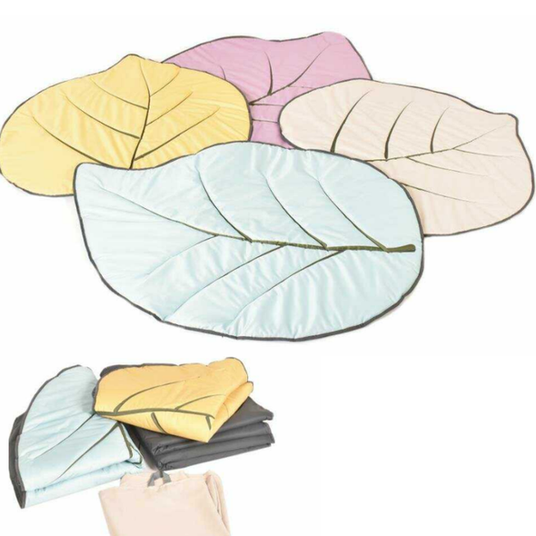 Indoor/Outdoor Pair Leaf Floor Mat x 4 Indoor/Outdoor Pair Leaf Floor Mat & 4 x Cushions | Soft  Floor Cushions | www.ee-supplies.co.uk