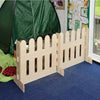 Indoor Wooden Picket Fence Panel - Educational Equipment Supplies