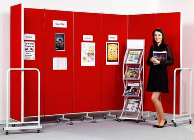 Mobile Insta-Wall Mobile Partitions and Display - Educational Equipment Supplies