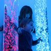 Interactive LED Sensory Bubble Tube With Dice Control - Educational Equipment Supplies