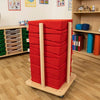 Jolly Back Maxi Wedge 12 Brights + Trolley - Educational Equipment Supplies