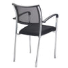 Jupiter Arm Chair Chrome Frame - Educational Equipment Supplies