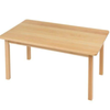 KEB Table Rectangular Beech Top KEB Outdoor Wooden Scales | www.ee-supplies.co.uk