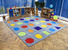 Geometric Shapes Carpet W3000 x D3000mm Kinder™Geometric Shapes Carpet 3 x 3 Metre | Numeracy Carpets & Rugs | www.ee-supplies.co.uk