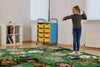 Kinder™Wild Animals Carpet W3000 x D3000mm - Educational Equipment Supplies