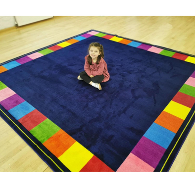 KinderColour™ Rainbow Carpet W3000 x L3000m KinderColour™ Rainbow Carpet W3000 x L3000m | Floor play Carpets & Rugs | www.ee-supplies.co.uk