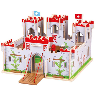 King George's Wooden Play Castle - Educational Equipment Supplies