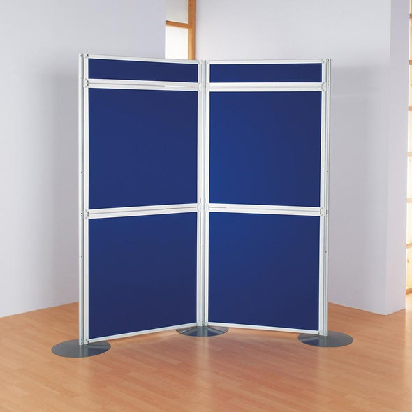 MightyBoard Exhibitor System - 4 Panels 2 Headers - 2000 x 1800mm - Educational Equipment Supplies