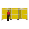 MightyBoard Exhibitor System - 10 Panels 5 Headers - 2000 x 5400mm - Educational Equipment Supplies