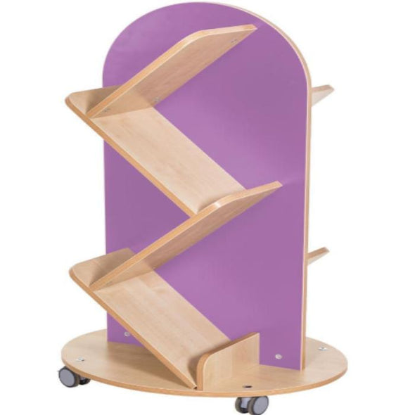 Kubbyclass Book Staircase - Lilac/Maple - Educational Equipment Supplies