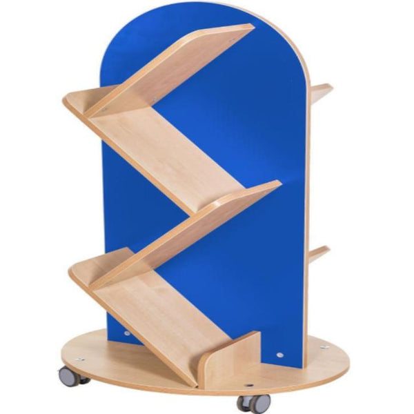 Kubbyclass Book Staircase - Blue/Maple