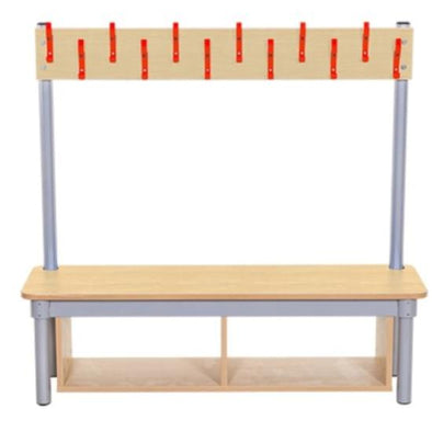 Kubbyclass Single Sided Cloakroom - 15 Pegs - W1500mm - Educational Equipment Supplies