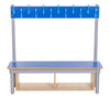 Kubbyclass Single Sided Cloakroom - 13 Pegs - W1300mm - Educational Equipment Supplies