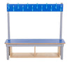 Kubbyclass Single Sided Cloakroom - 11 Pegs - W1100mm - Educational Equipment Supplies