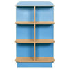 Kubbyclass D-End Cap Library Bookcase - H1250mm - Educational Equipment Supplies