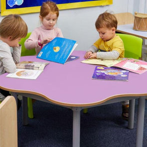 KubbyClass Early Years - 6 Petal Leaf Table - Educational Equipment Supplies