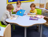 KubbyClass Early Years - 6 Petal Leaf Table - Educational Equipment Supplies