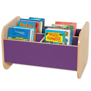 Kubbyclass Library Double Low Book Browser - PLUM - Educational Equipment Supplies