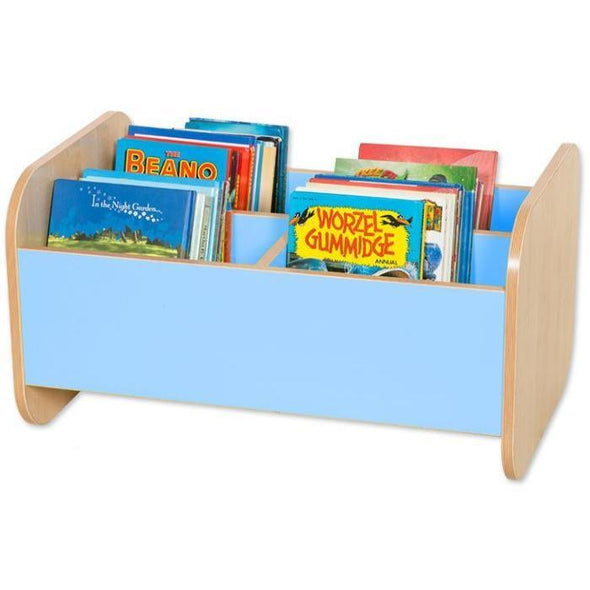 Kubbyclass Library Double Low Book Browser - POWDER BLUE - Educational Equipment Supplies