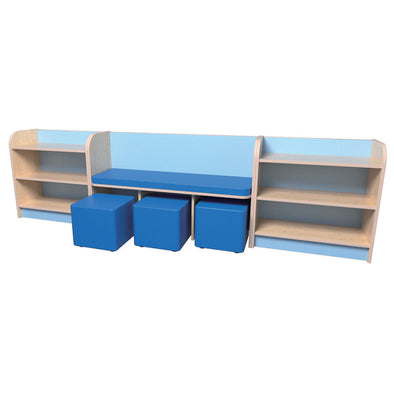 KubbyClass Library Reading Bench – Set K KubbyClass Library Instant Corner Set | Bookcases | www.ee-supplies.co.uk