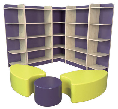 Kubbyclass Library Reading Corner Set KubbyClass Library Reading Corner Set | Bookcases | www.ee-supplies.co.uk