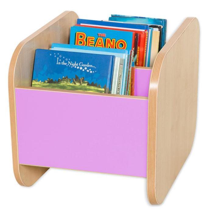 Kubbyclass Library Double Low Book Browser - Lilac | Educational ...